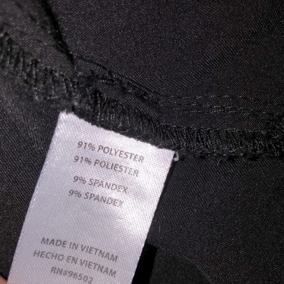 HH works by healing hands black nurses scrub top size 1X - Picture 5 of 9